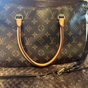 Louis Vuitton Pallas Monogram Shoulder Bag